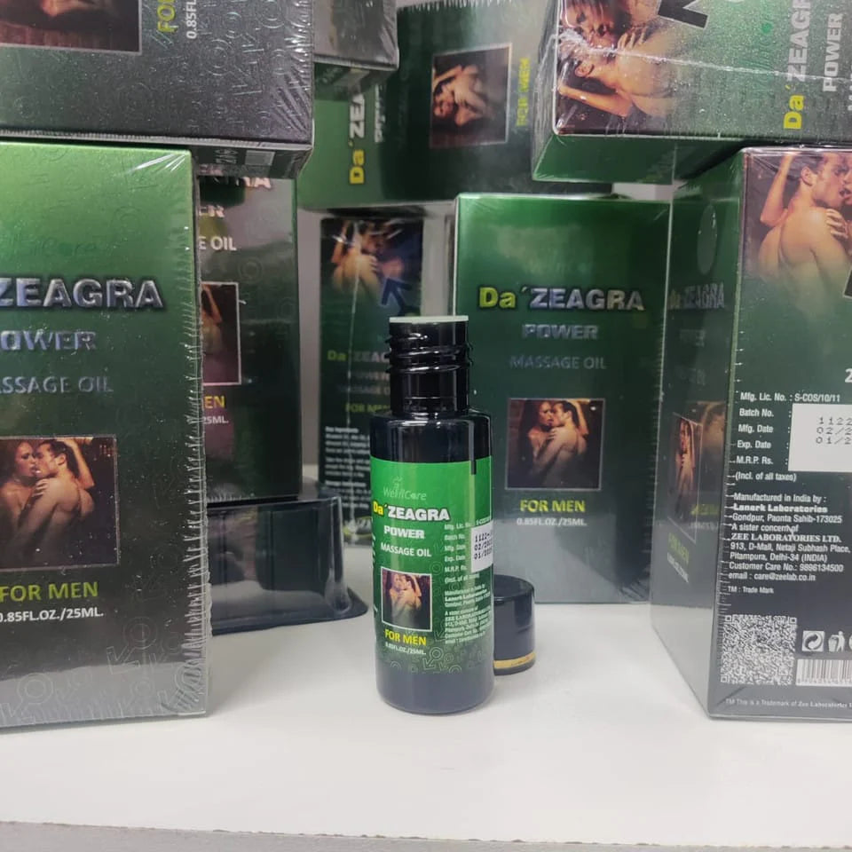 Da Zeagra Herbal Power Massage Oil - New Formula 2024 (8)